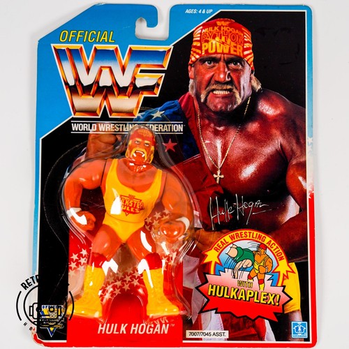 WWF Hasbro Hulk Hogan Hulkaplex 1991 Series 3 Figu...