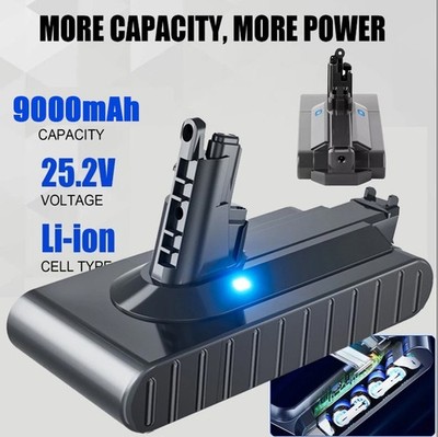 25.2V 9000mAh Battery For Dyson V11 Screw-in Battery SV14 V11 Fluffy Absolute
