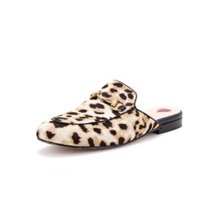 Gucci Women's Princetown Mules Printed Calf Hair