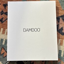 Bamboo Graphics Tablet with Pen, USB Connectivity and Accessories