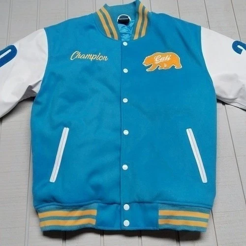 GOAT Fight Shop Jacket Men's L California Golden Gloves State Champion Varsity image 2