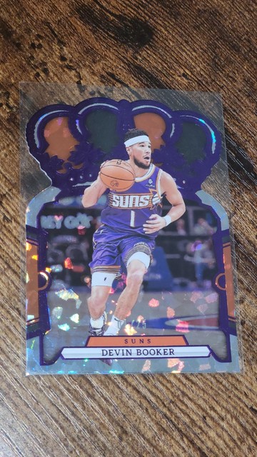 2023-24 Panini Crown Royale - Devin Booker #71 Purple Crystal /25