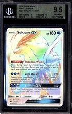 Suicune GX Rainbow Rare  220/214 BGS 9.5 Lost Thunder BGS 9.5 Gem Mint Holo on eBay
