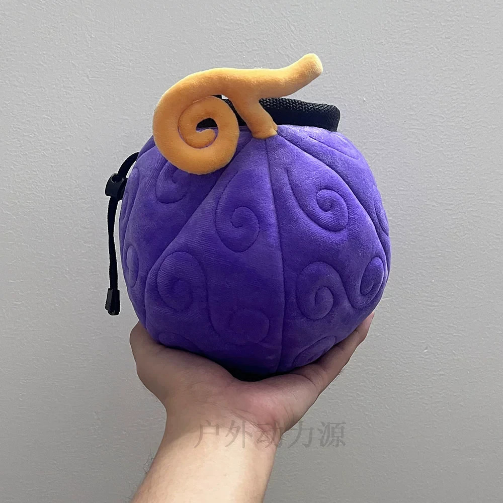 Bolsa de tiza de escalada en roca de fruta del diablo bolsa de polvo de magnesio para escalada en roca