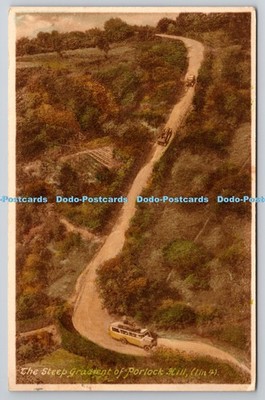 R816104 The Step Gradient of Porlock Hill F Frith Reigate No 75066A