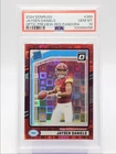 JAYDEN DANIELS 2024 DONRUSS OPTIC RATED ROOKIE RED PANDORA G RC PSA 10 Q0004