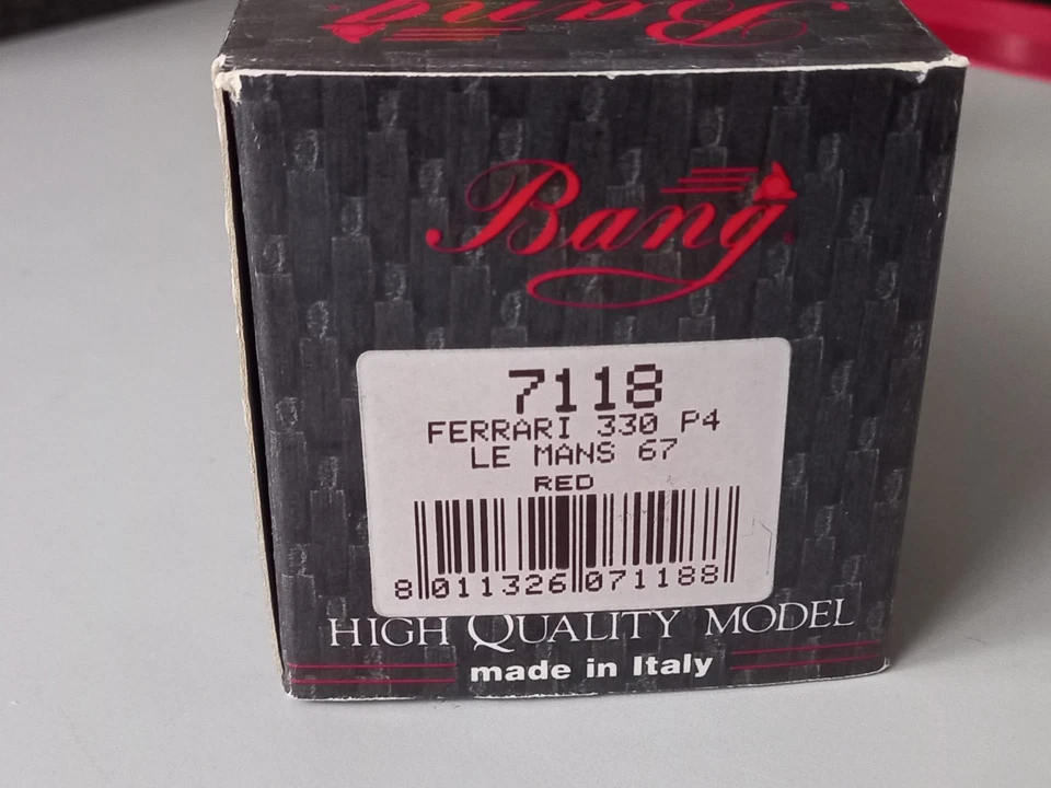 1967 Ferrari 330 P4 No. 24 Le Mans (Bang ) 1:43 - Image 2 of 2