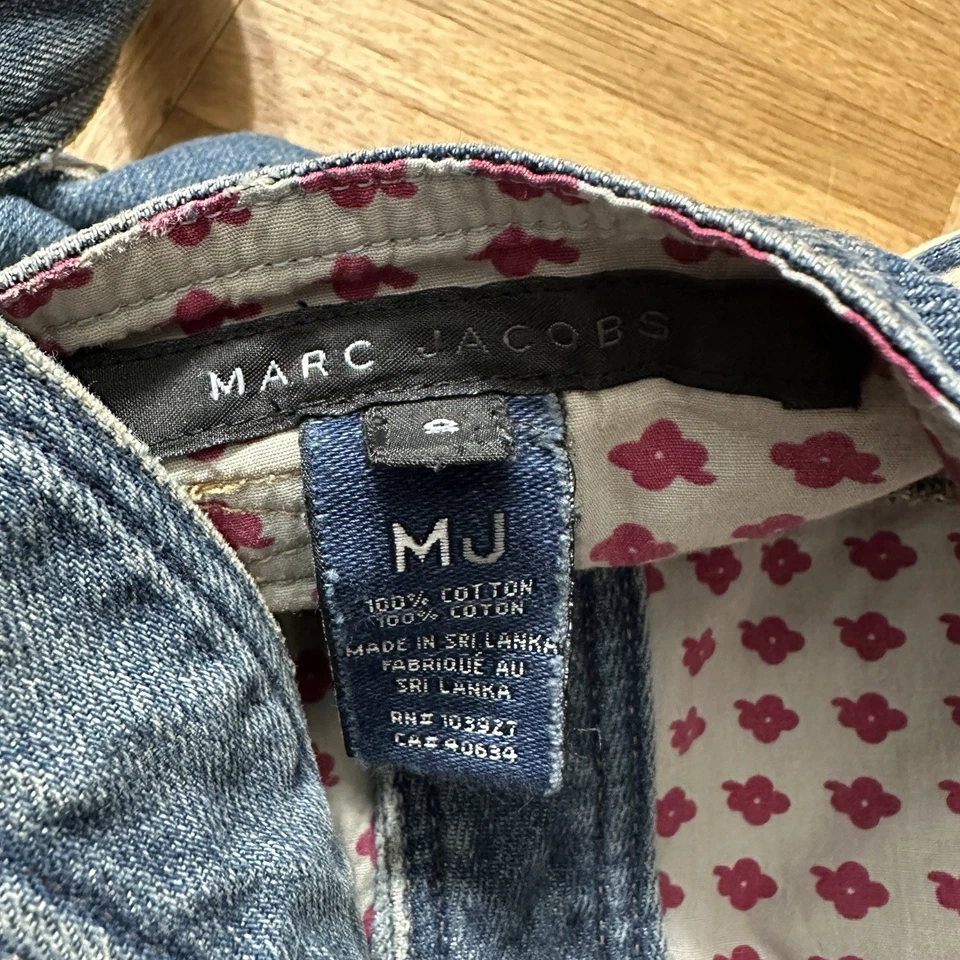 Vintage Marc Jacobs Denim Romper 2000s Small - Image 4 of 4