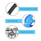 Yescom Grommet Tool Kit #0/#2/#4 Die Hole Puncher 900pcs Eyelets Press Machine — photo 2
