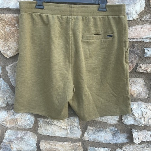 Volcom "true to this" Pantalón Corto Confort Algodón Verde Talla Grande - Imagen 8 de 9