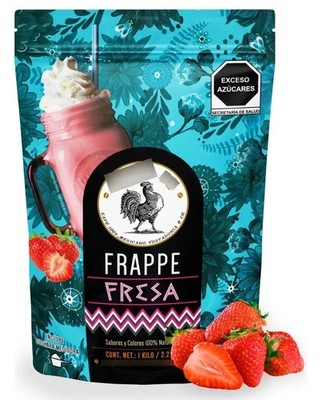 Frappé Base En Polvo Etnia 52 - 1 Kg Fresa