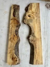 R14 Spalted BlackLine Maple Burl Live Edge 24x12x1.25 DIYEpoxy River Table 8 mc