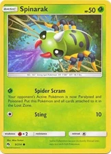 Spinarak - 9/214 - Common - Lightly Played