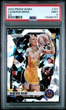 2024 PANINI PRIZM WNBA ICE #127 CAMERON BRINK PSA 9