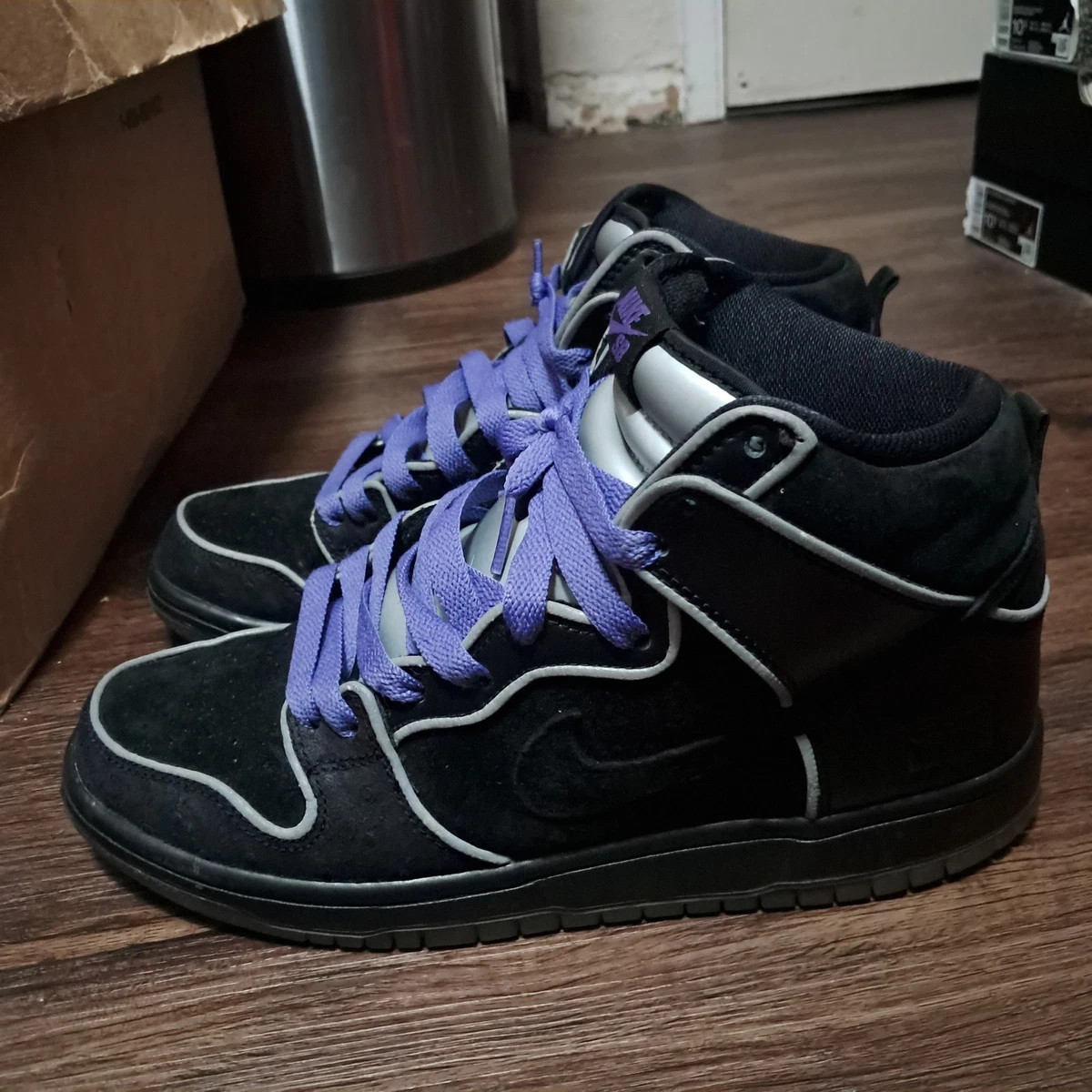 Preços baixos em Nike SB Dunk High Purple Box | eBay