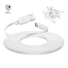 30 Ft Power Cord for Blink Mini 2 Security Camera, Blink Outdoor 4, Long USB C E