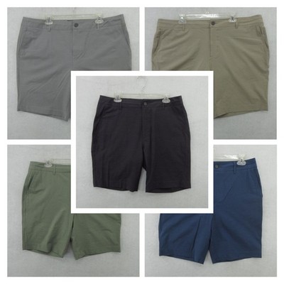 Faherty All Day Shorts Belt Loop 9'' Stretch Performance Mens Multi Sz Color New