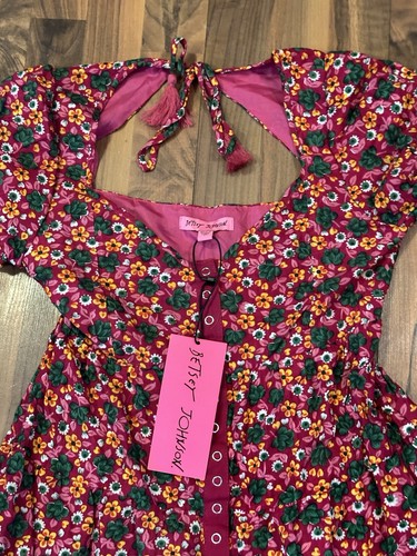 Betsey Johnson Blumenkleid Damen XS Kurzarm - Bild 2 von 6