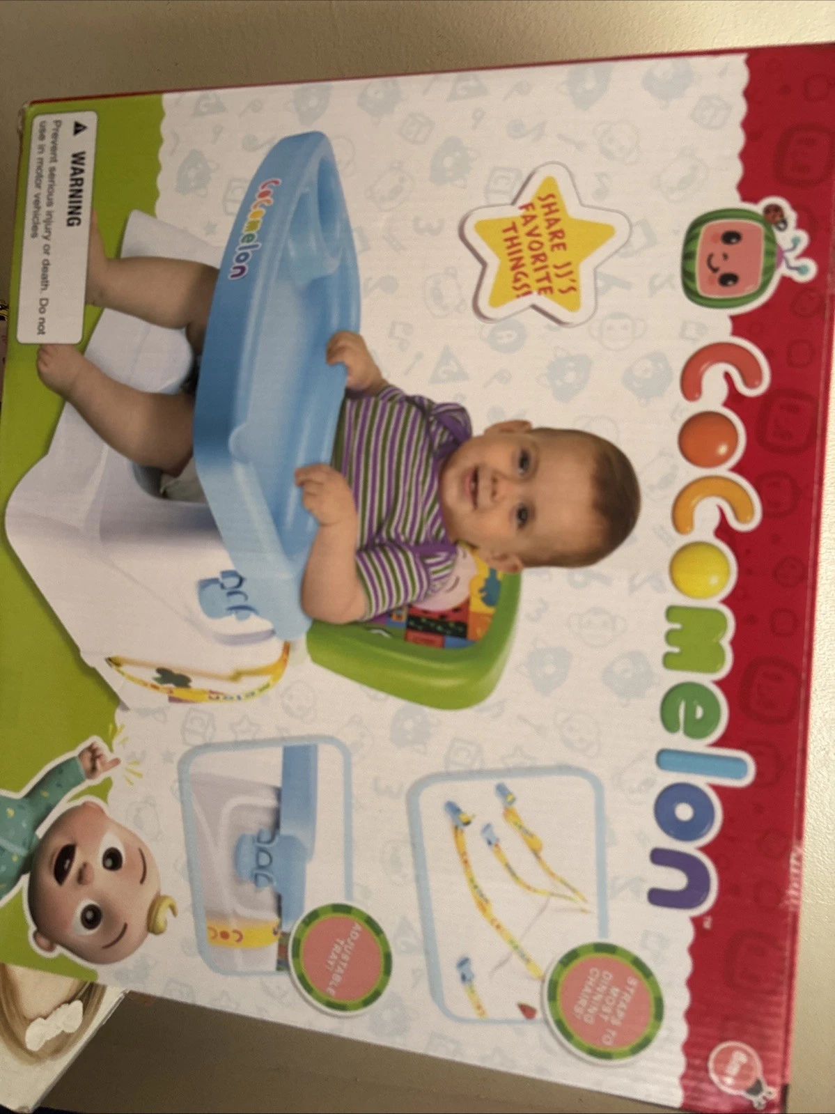 Cocomelon Booster Seat with Tray, Children Ages 6+ Months, Unisex BRAND NEW
Opens in a new window or