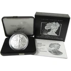 2025 W American Silver Eagle Uncirculated Bullion Burnished OGP COA