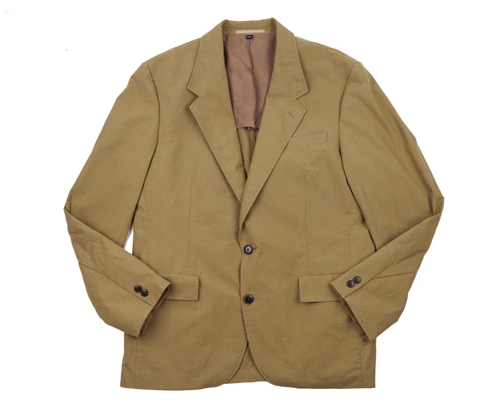 JCREW 40S Relaxed Fit Suit Jacket in Cotton Poplin British Khaki $268 CF203 - Image 4 of 4
