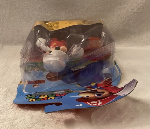 Super Mario Bros Fire Mario W/ Fireball 4" Action Figure Jakks Pacific Nintendo - Picture 8 of 8