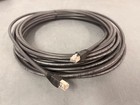 50 Ft CAT6 Ethernet Network F/UTP Cable Shielded Plenum Copper 23AWG, Black