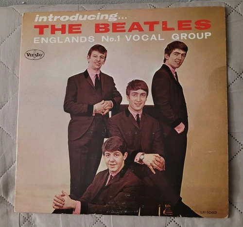 Beatles Lp - Introducing The Beatles Vee Jay VJ 1062 Mono  Version 2