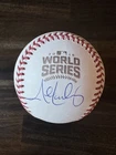 JOHN LACKEY SIGNED AUTO OFFICIAL WORLD SERIES BASEBALL JSA AUTOGRAPHED D