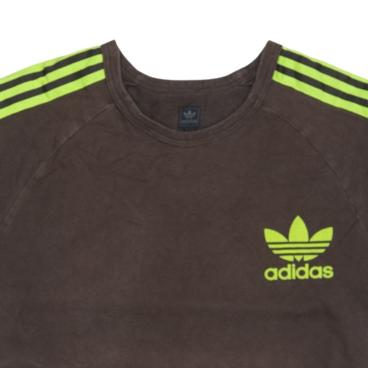 Adidas Brown T-Shirt Mens L image 3