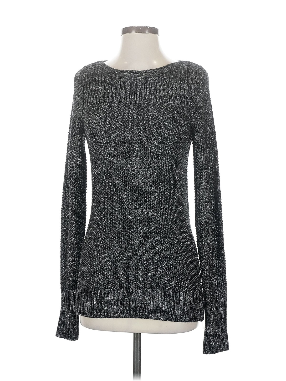 Calvin Klein Women Gray Pullover Sweater XS