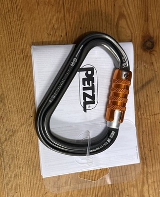 Petzl William Triact Auto Lock Climbing Carabiner