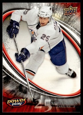 2008-09 Upper Deck Power Play Box Set Joni Pitkanen Carolina Hurricanes #58