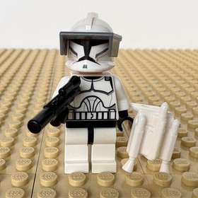 LEGO Star Wars Clone Wars: Clone Jet Trooper, VISOR, sw0233, 7748, 2009 JETPACK