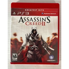 Ubisoft Assassin's Creed II Video Game PS3 One Size Red Greatest Hits Edition