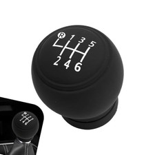 Car Gear Shift Knob Cover Shift Knob Cover, Anti-Slip Silicone Vehicle 6-Speed