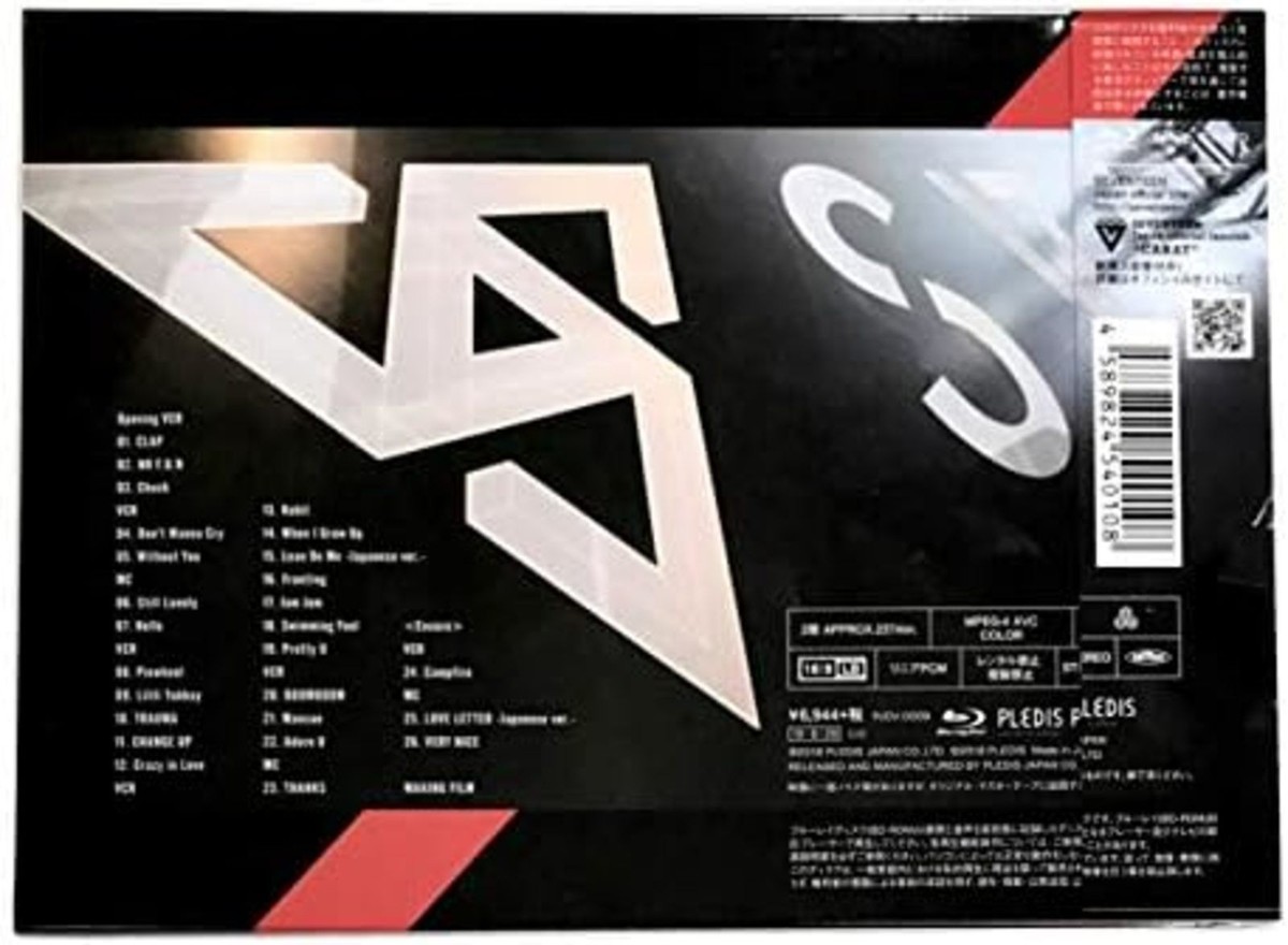 K-POP/アジア SEVENTEEN - SEVENTEEN SVT Bluray Blu-ray SEVENTEEN SVT RECORD #1 EP01-EP10 日本語字幕あり