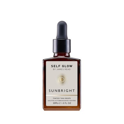 Self Glow by James Read - Sunbright Mix-In Tinted Tan Drops for Customizable Glo