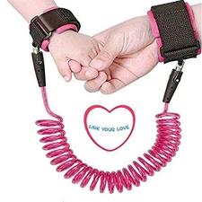 Anti Lost Safety Wrist Link Child Harness Strap Rope Leash Walking... 