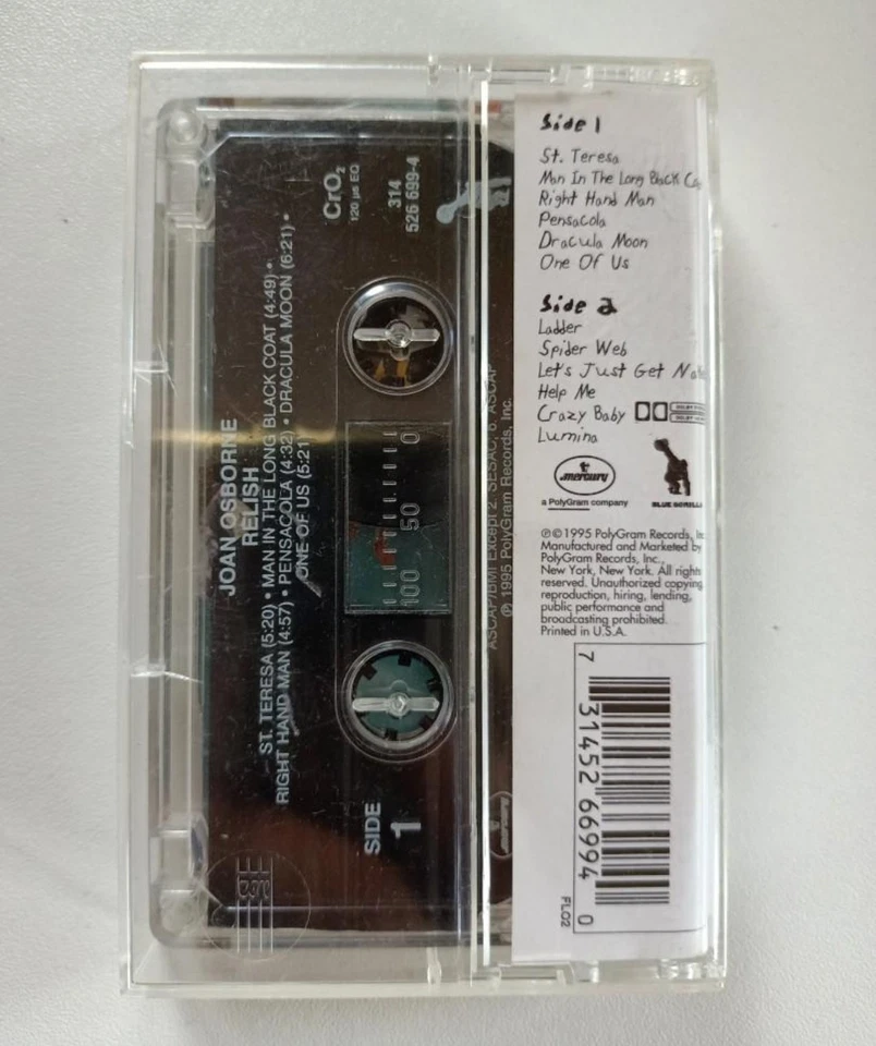 Joan Osborne : Relish ( Cassette Tape ) - Image 2 of 4