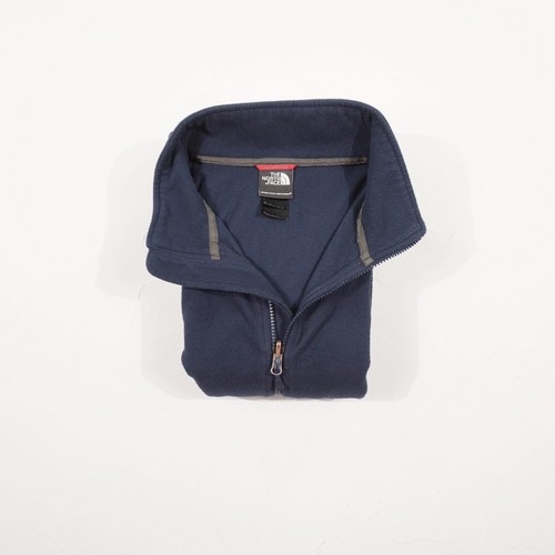 The North Face Fleecejacke Herren Gr XL dunkelblau Langarm Reißverschluss Kragen - Bild 17 von 18