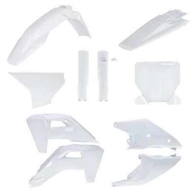 Acerbis Full Plastic Kit - White Motorcycle ATV/UTV Street Bike Dirt 2986846811