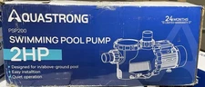 Aquastrong PSP200 2HP 5186GPH In/Above Ground Dual Speed Swimming Pool Pump