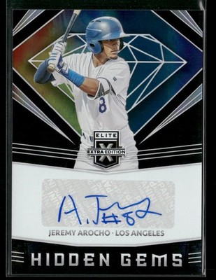 Jeremy Arocho - 2020 Panini EEE Hidden Gems Black #HG-JA - LA Angels