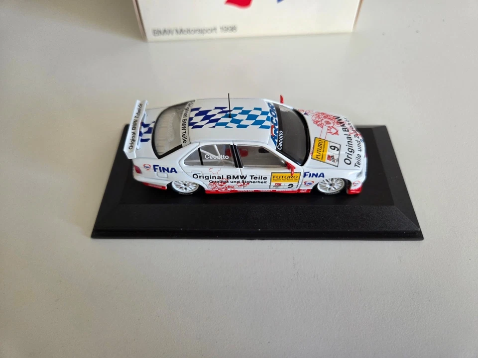 Minichamps 1/43 Schnitzer BMW 320i J. Cecotto - #9 STW Cup 1998 - Rivenditore - Immagine 3 di 4
