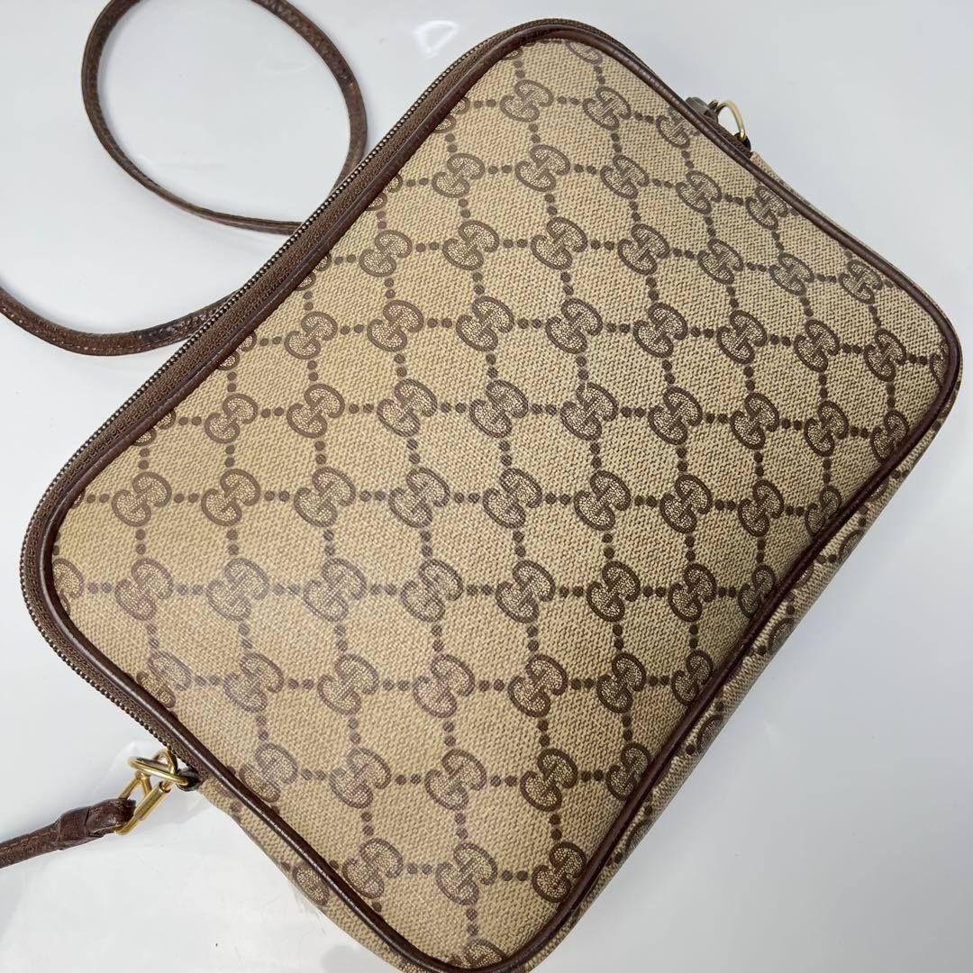 Extremely beautiful condition GUCCI shoulder GG S… - image 11