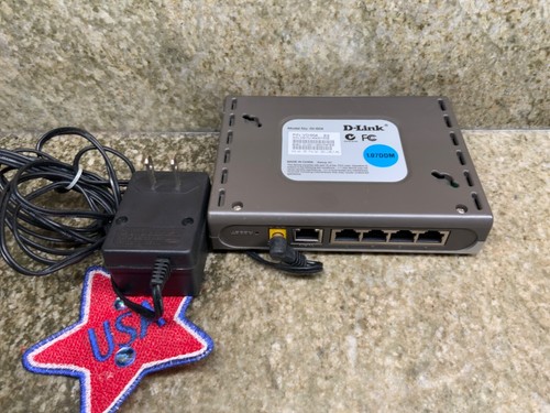 D-Link DI-604 Wired 10/100 MBPS Ethernet Broadband Router 4-Port withAC ADAPTER - Picture 2 of 2