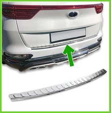 Heckstoßstangenprotektor Für KIA SPORTAGE IV QL | 2015-2018 Aus CROM Edelstahl