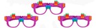 9 Building Party Favors Building Blocks Glasses DIY Building Bricks Glasses 9 pa — photo 3