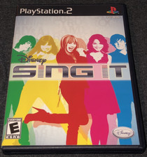 Disney Sing It - PlayStation 2 PS2 Complete with Case and Manual